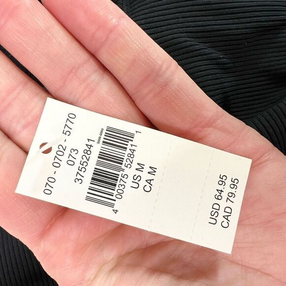 Offline by Aerie Legging Womens Medium Black Real Me High Crossover Flare new - Picture 8 of 11